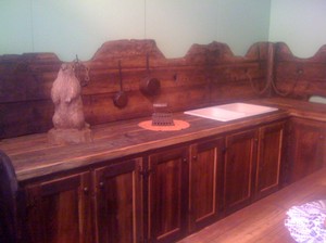 Cucina rustica in legno